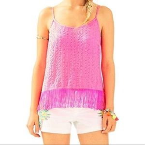 Lilly Pulitzer “Naeem Top” NWT in tiki pin…